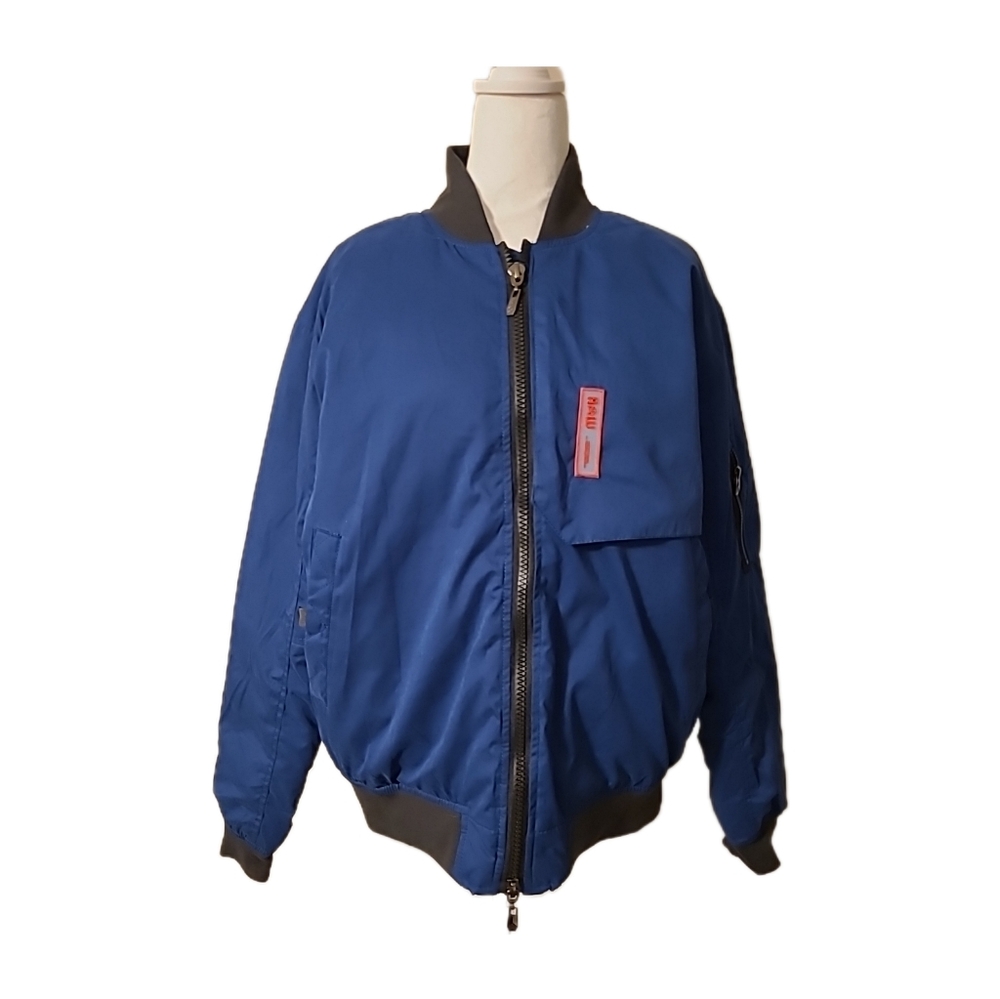 Bomber Jacket NEW Sz M Midweight Weather & Wind Resistant Full Zip RawGear Men's